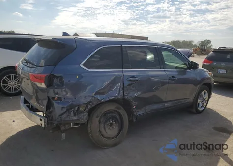 2018 Toyota Highlander Limited z USA, uszkodzony, nr VIN 5TDDZRFHXJS832999